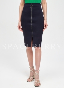 Женская длинная прямая юбка-карандаш